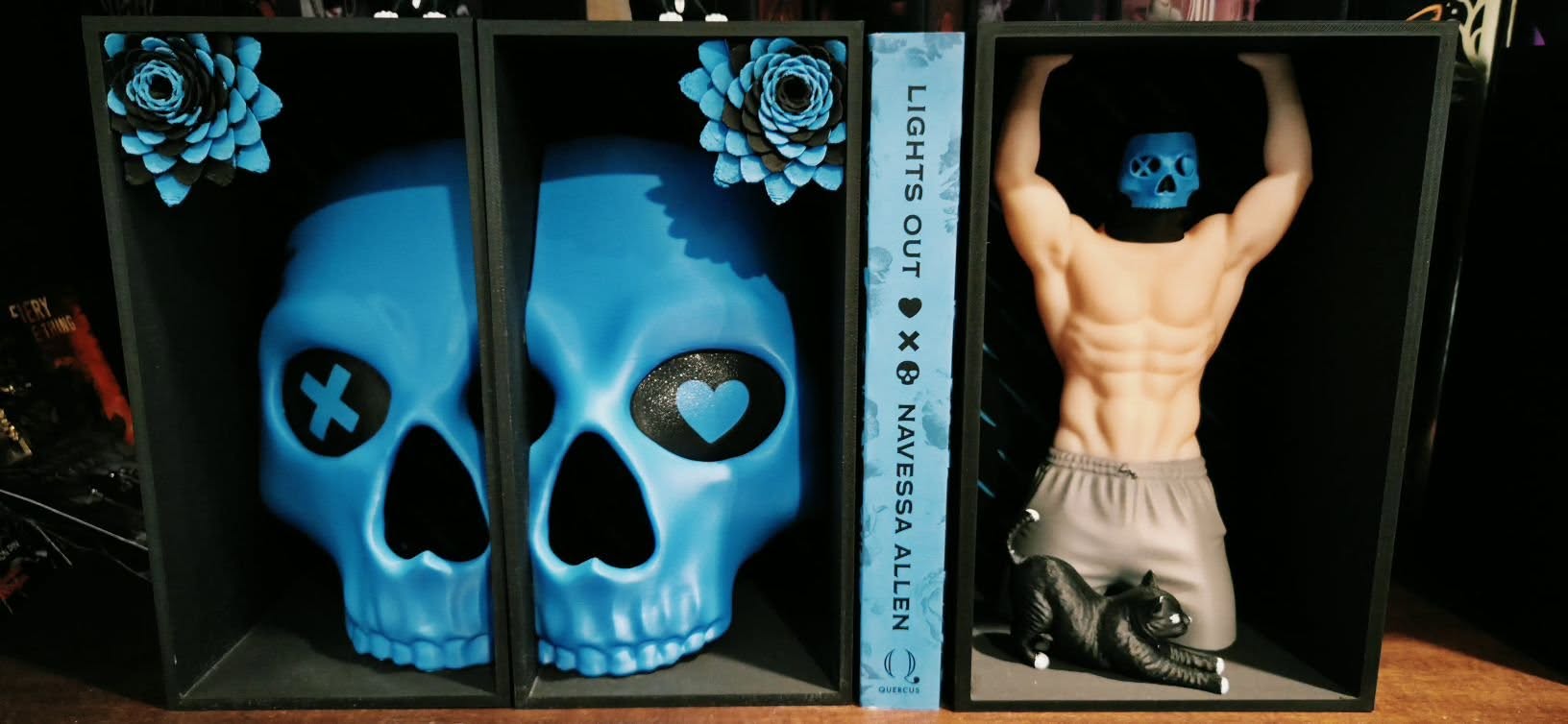 "LIGHTS OUT" Book nook bundle